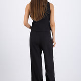Pantalón amplio rayas