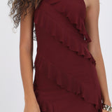 Vestido mini olanes mesh