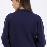 Suéter cuello redondo
