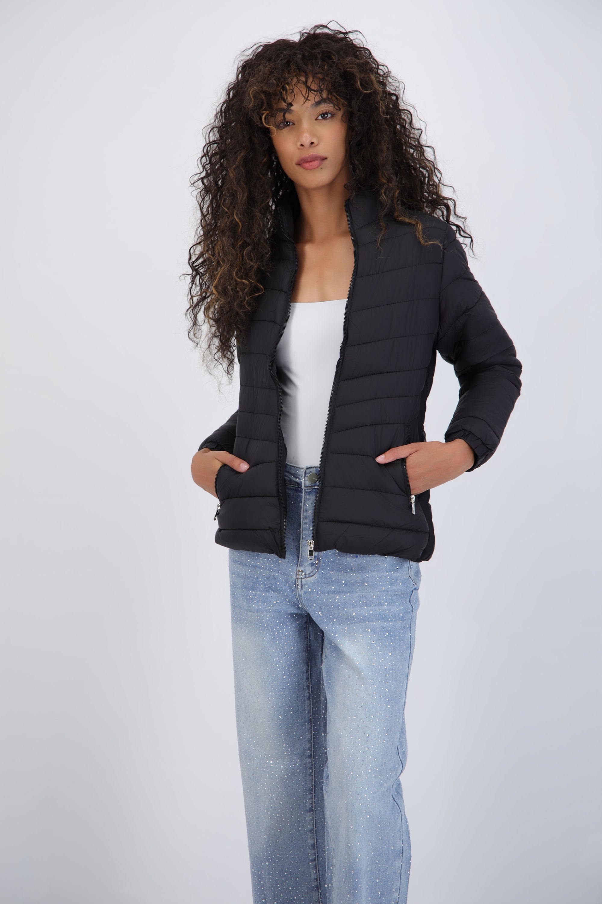 Puffer básica detalle cierre