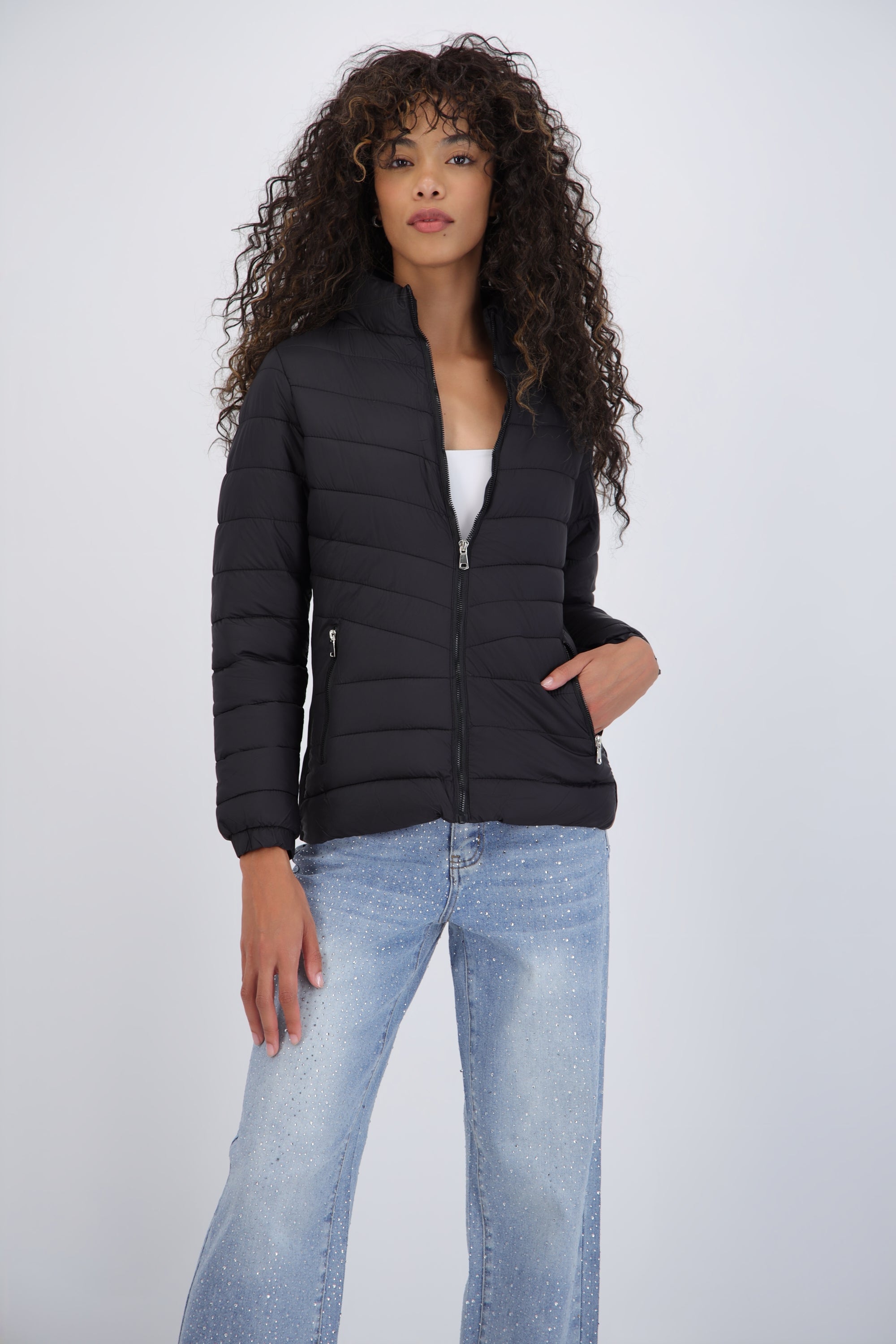 Puffer básica detalle cierre