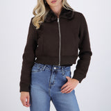 Bomber detalle peluche