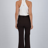 Pantalón recto liso