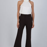 Pantalón recto liso