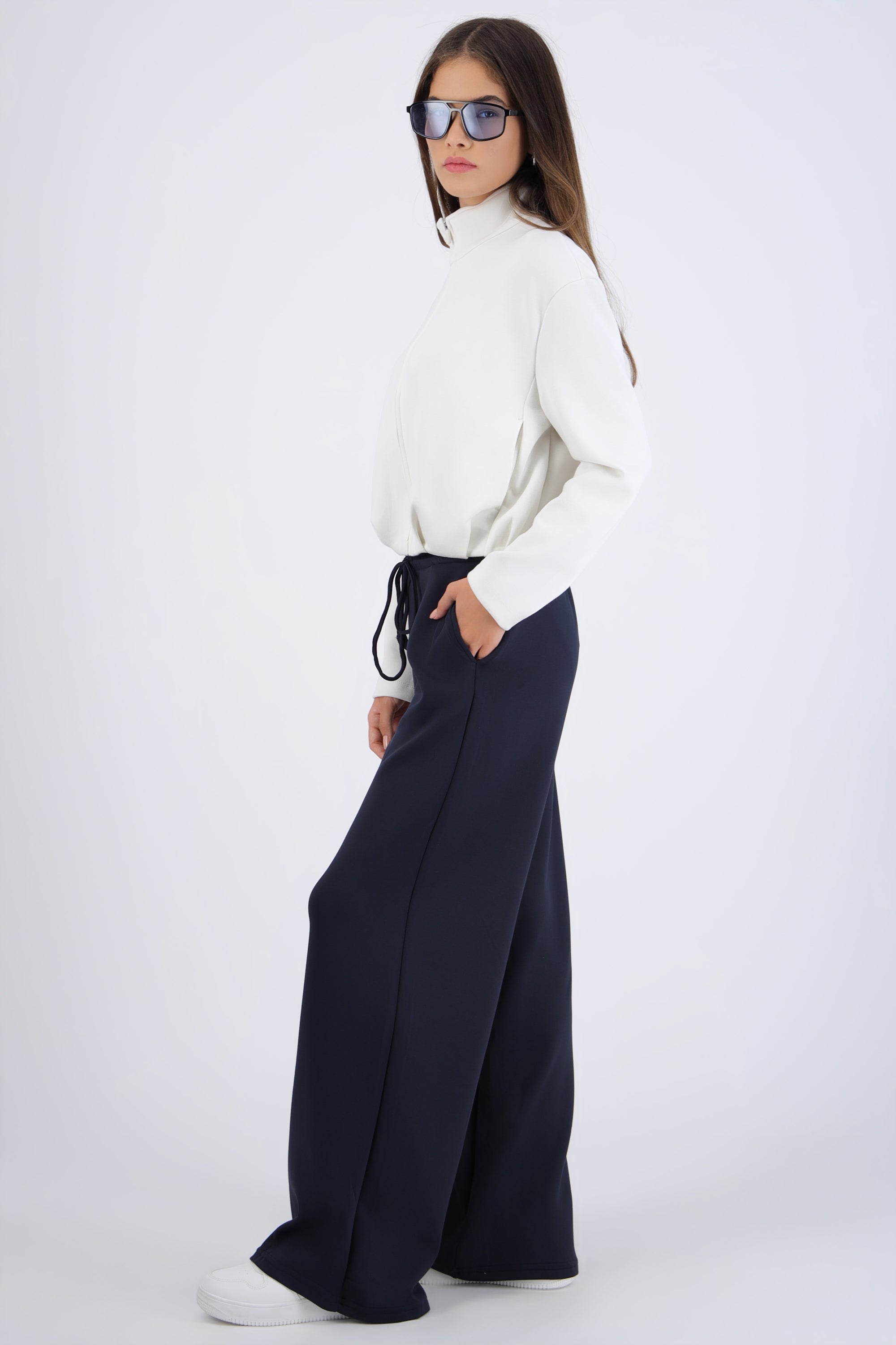 Pants liso wide leg MARINO