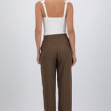 Pantalón liso rayas