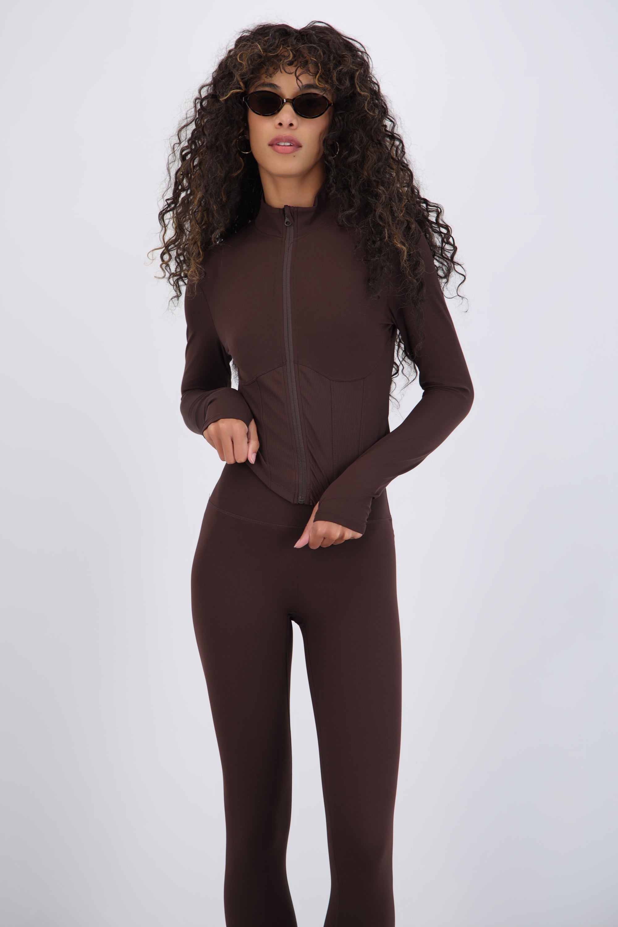 Chamarra deportiva lisa