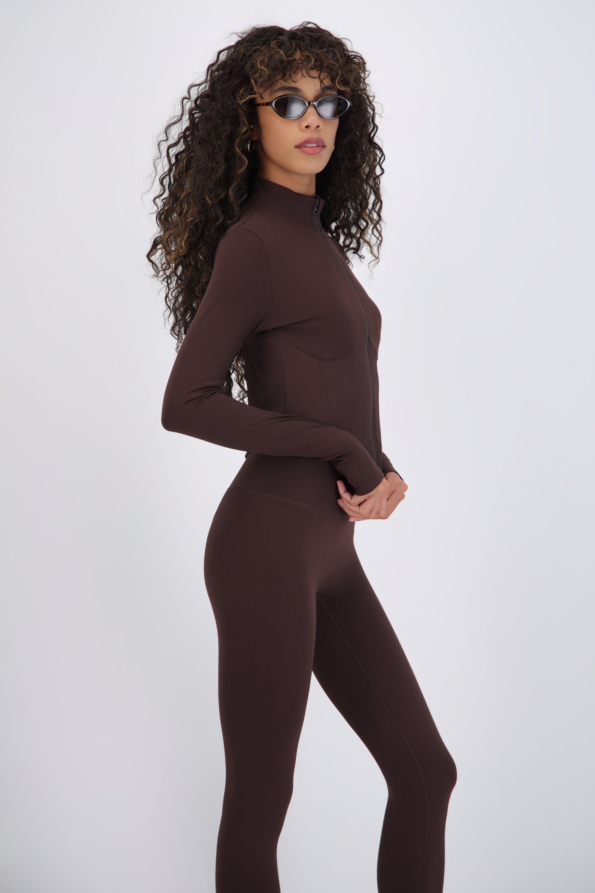 Chamarra deportiva lisa