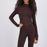 Chamarra deportiva lisa