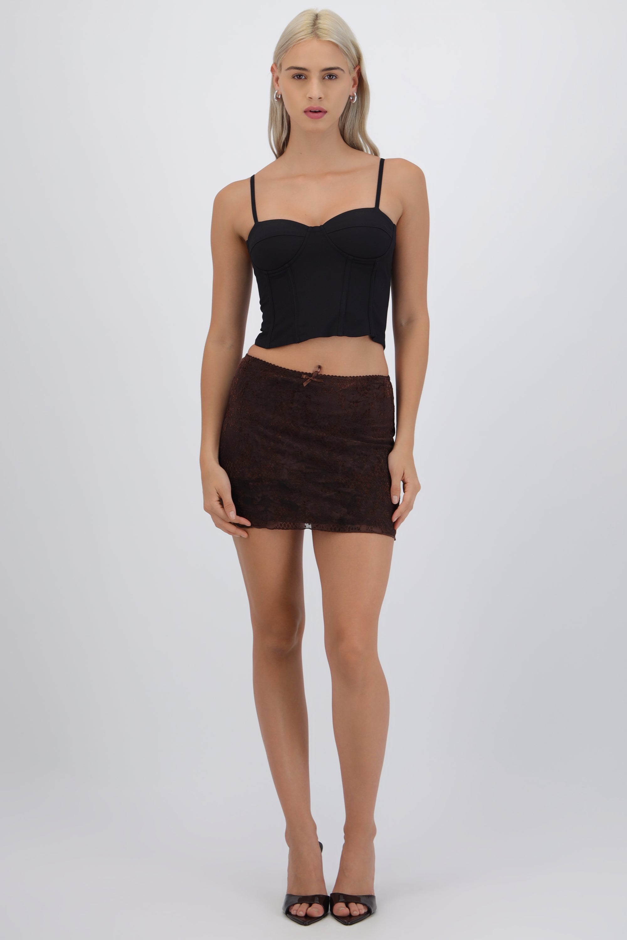 Falda mesh flock