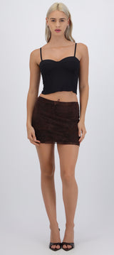 Falda mesh flock