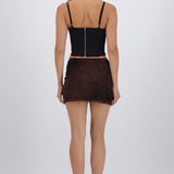 Falda mesh flock