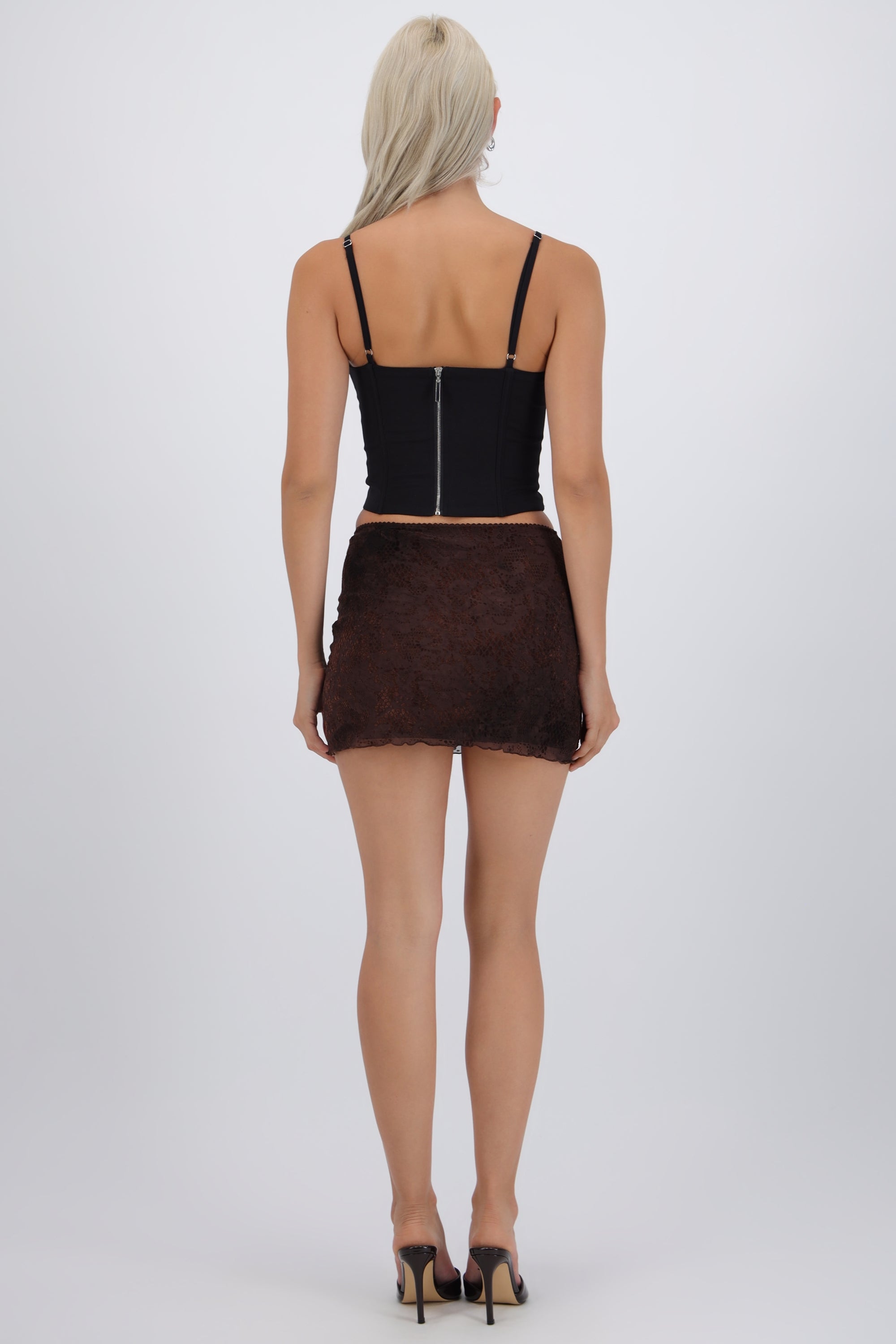 Falda mesh flock