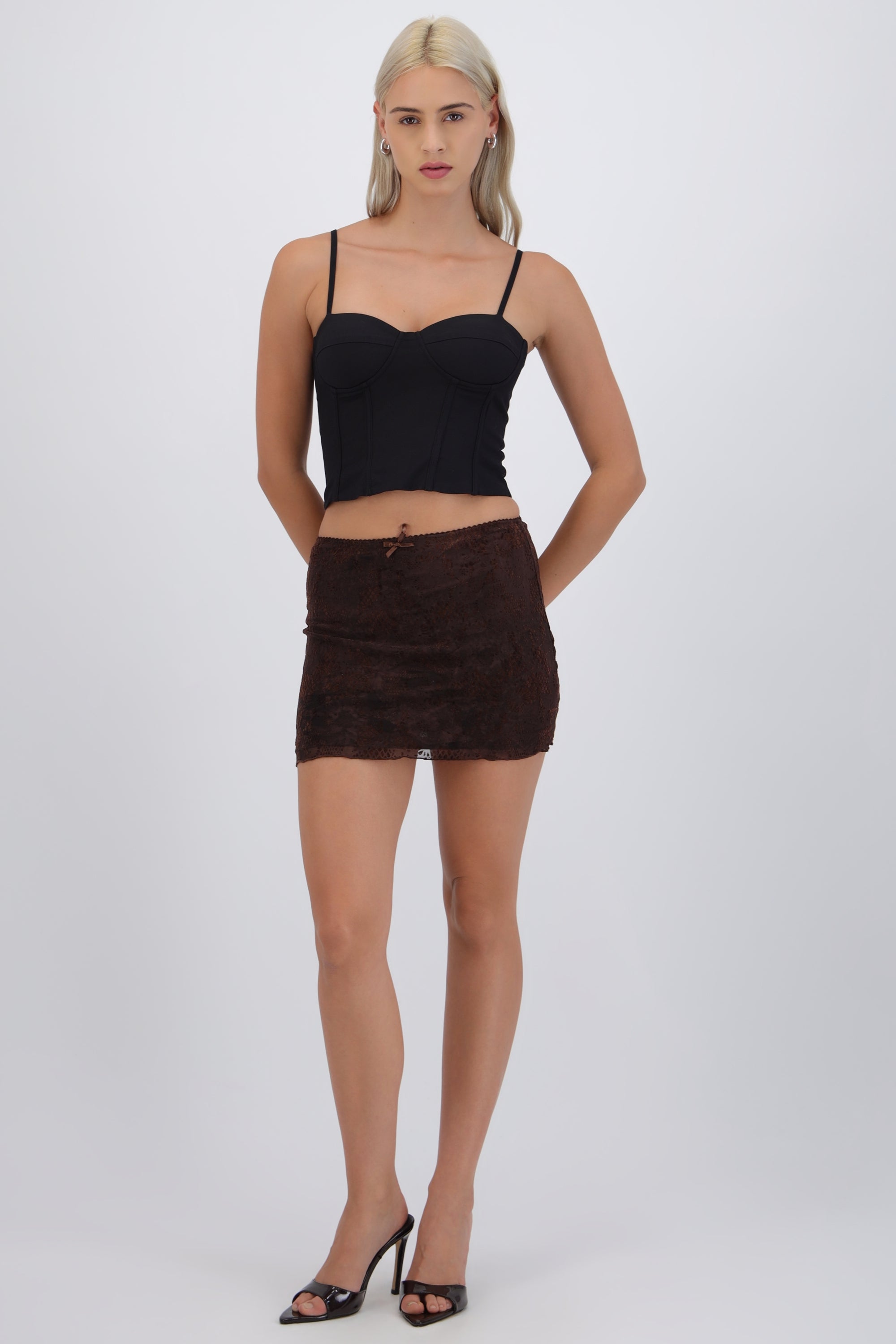Falda mesh flock
