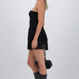 Vestido mini encaje