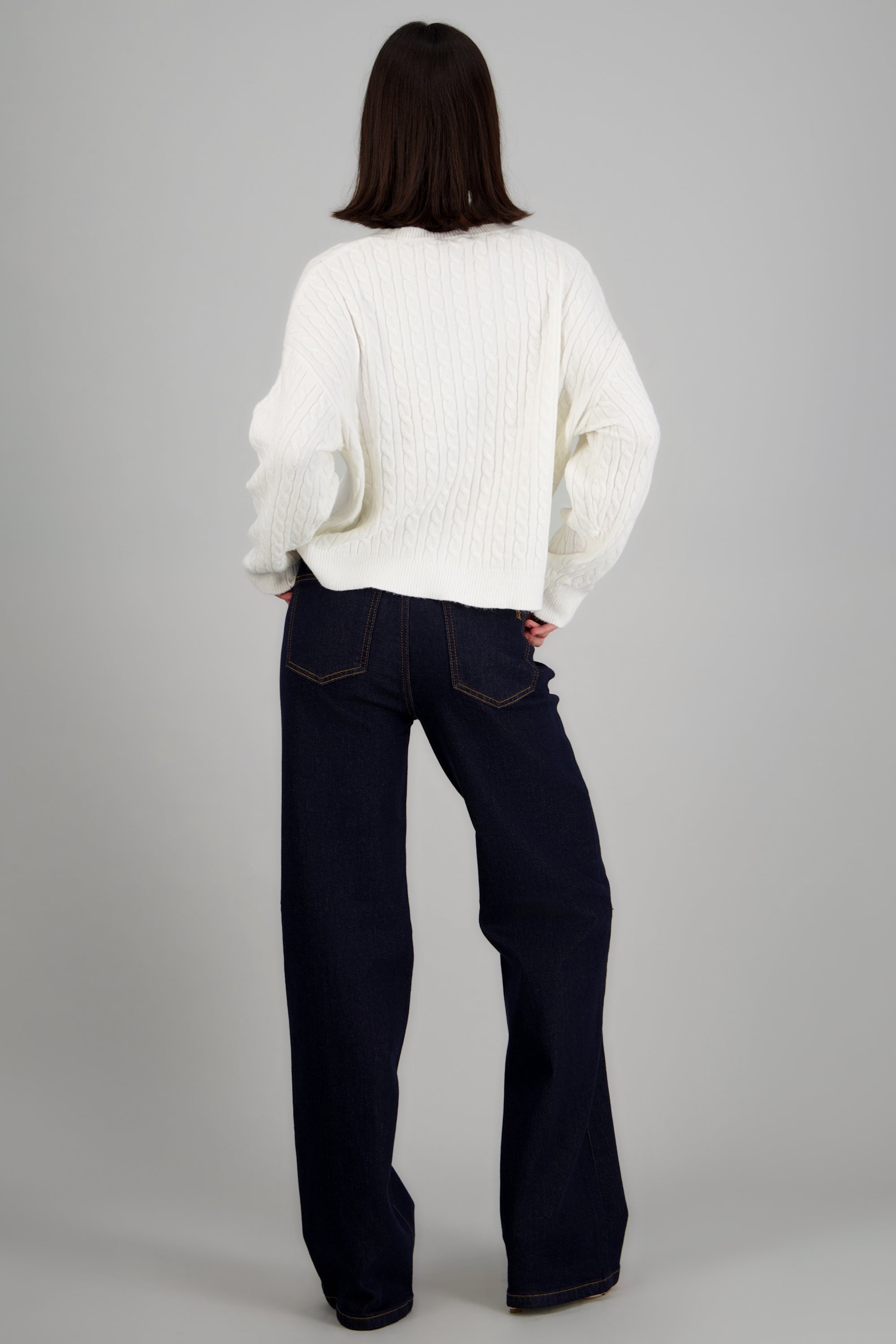 Jeans wide leg fracciones INDIGO