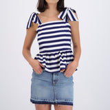Top rayas marineras