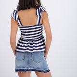 Top rayas marineras