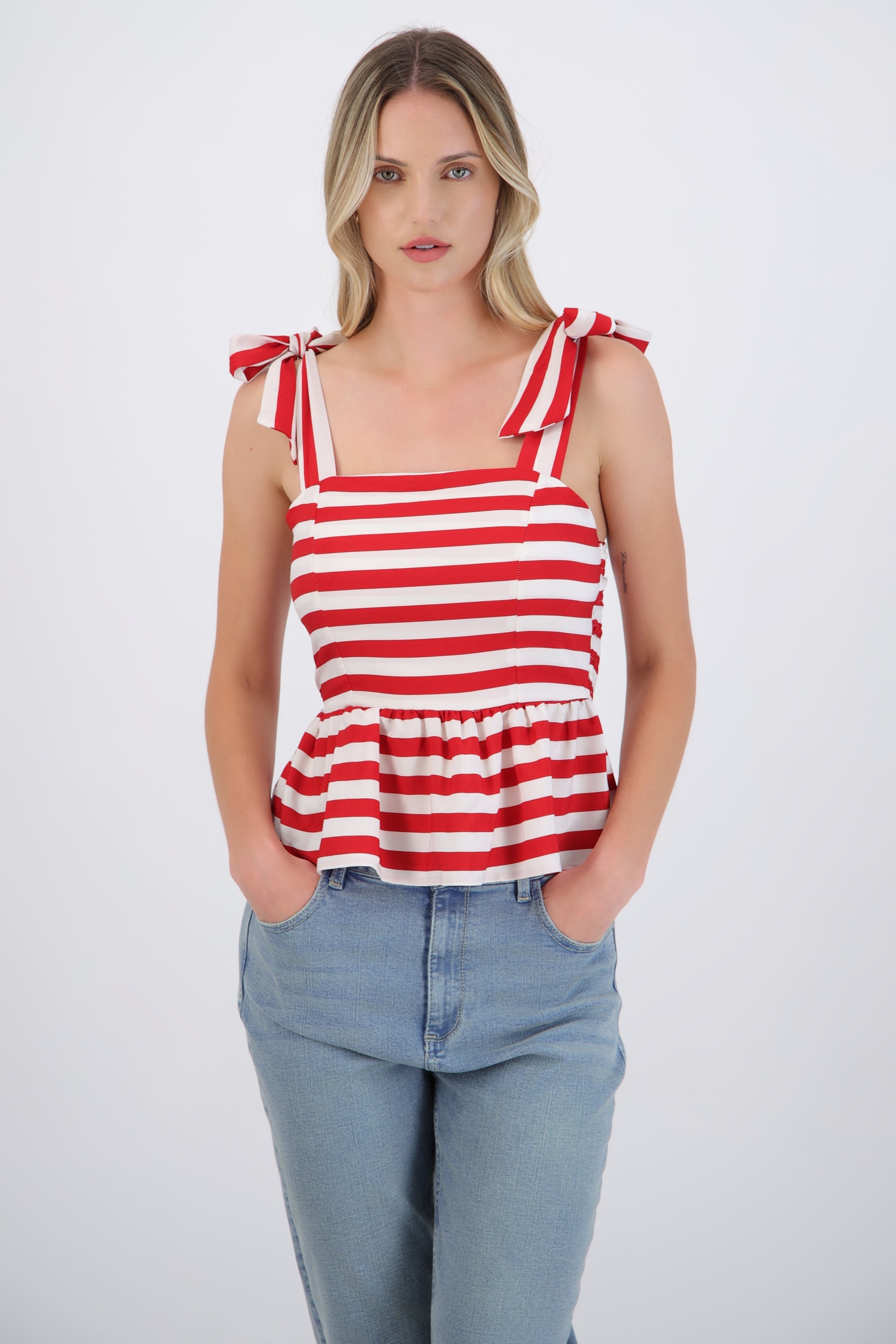 Top rayas marineras