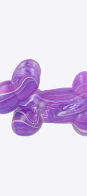 Squishy perro globo marmoleado
