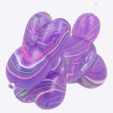 Squishy perro globo marmoleado