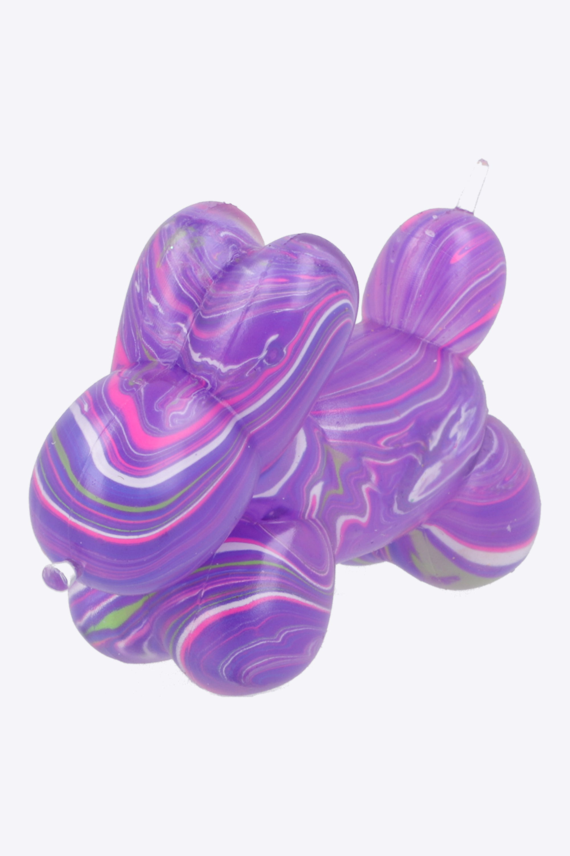 Squishy perro globo marmoleado