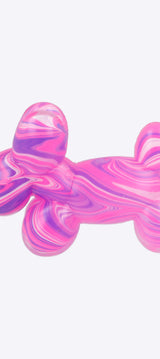 Squishy perro globo marmoleado