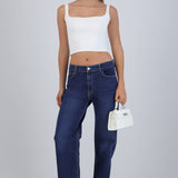 Jeans straight wide