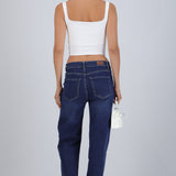 Jeans straight wide