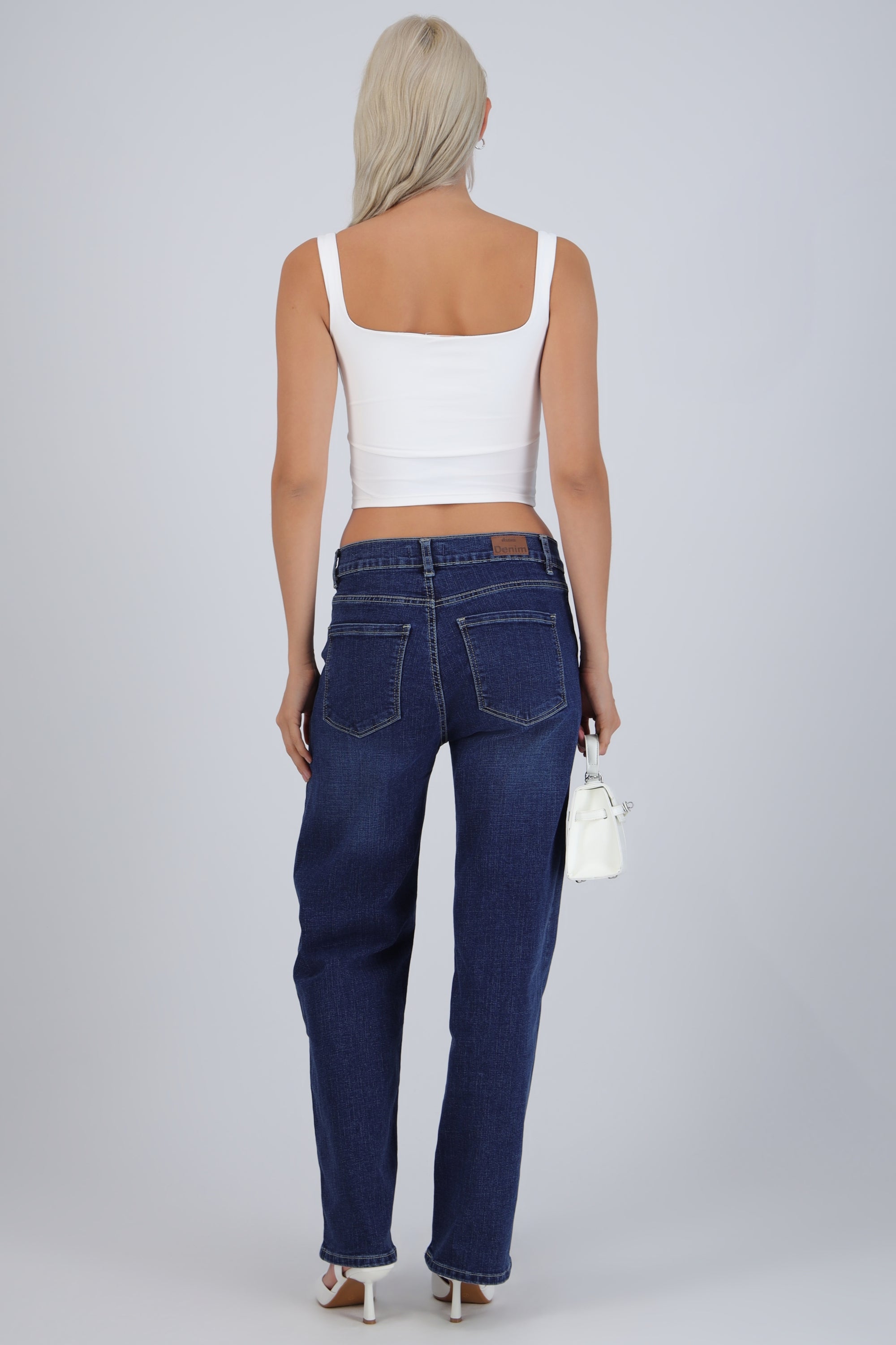 Jeans straight wide