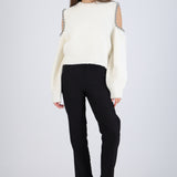 Pantalón liso flare