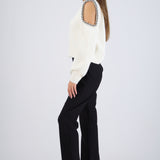 Pantalón liso flare