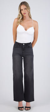 Jeans straight amplio