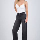 Jeans straight amplio