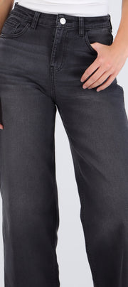 Jeans straight amplio
