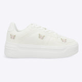 Tenis causal denim mariposas