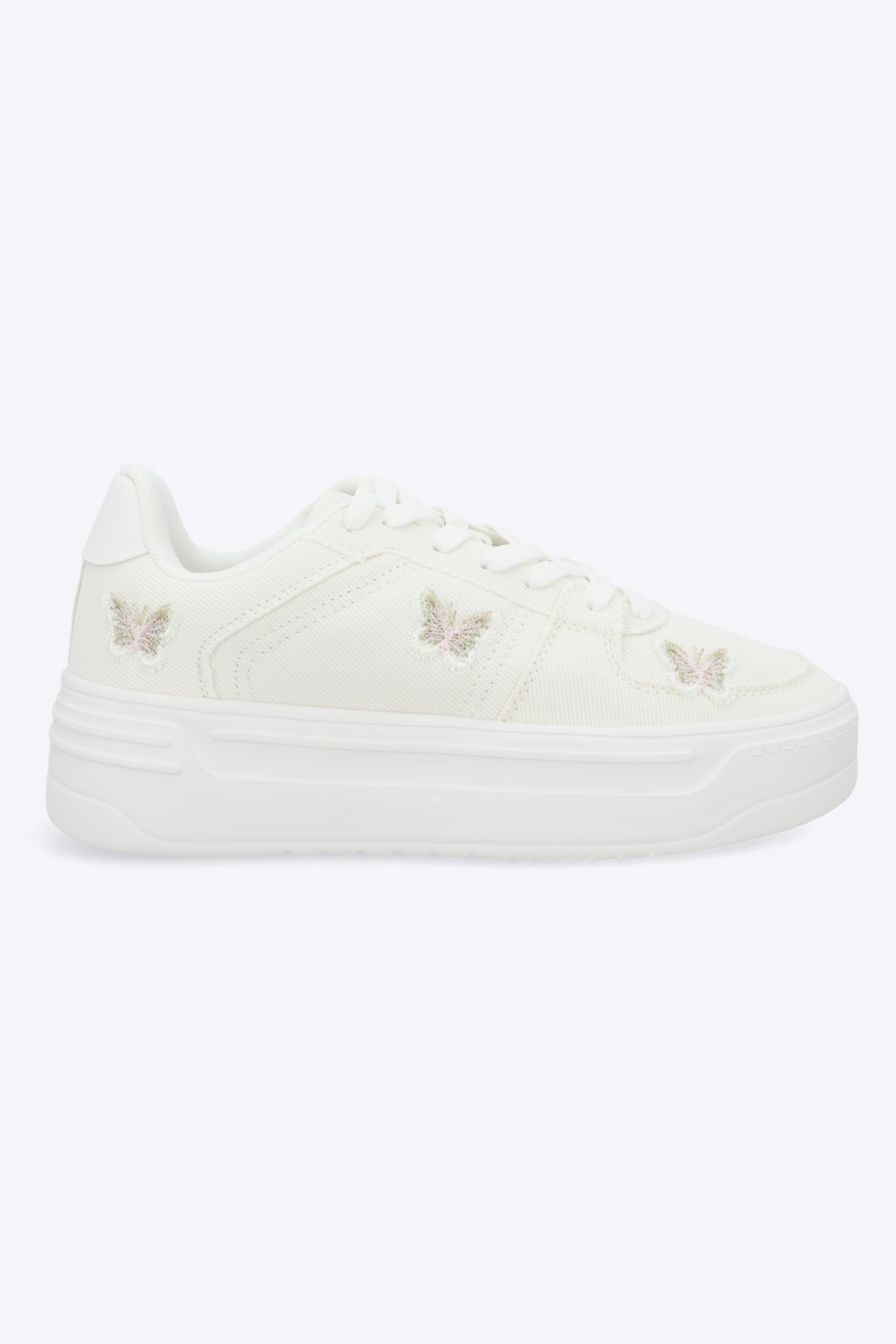 Tenis causal denim mariposas