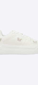 Tenis causal denim mariposas