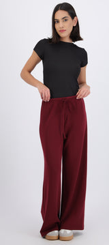 Pantalón amplio detalle jareta