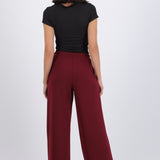 Pantalón amplio detalle jareta