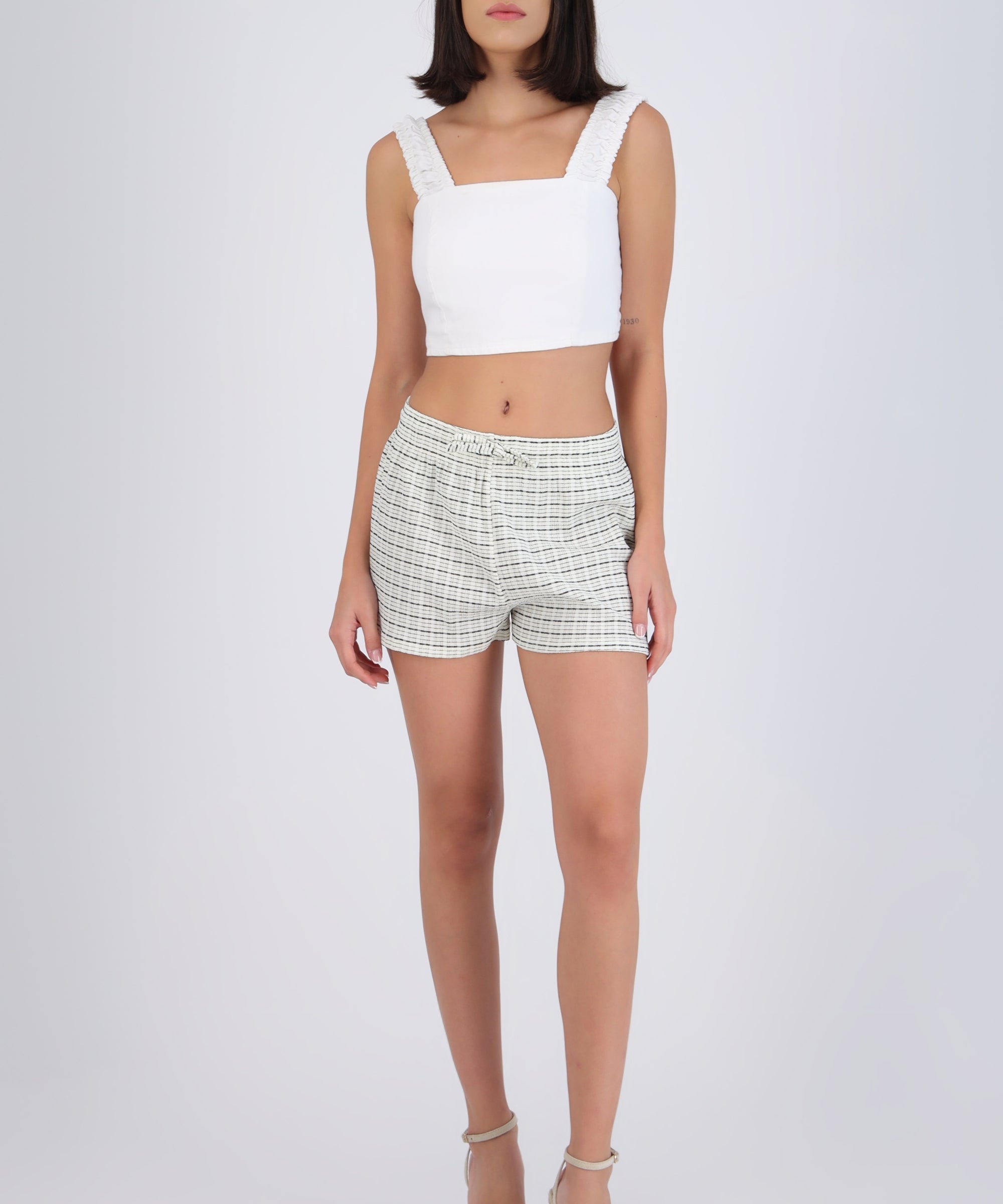 Short mini rayas