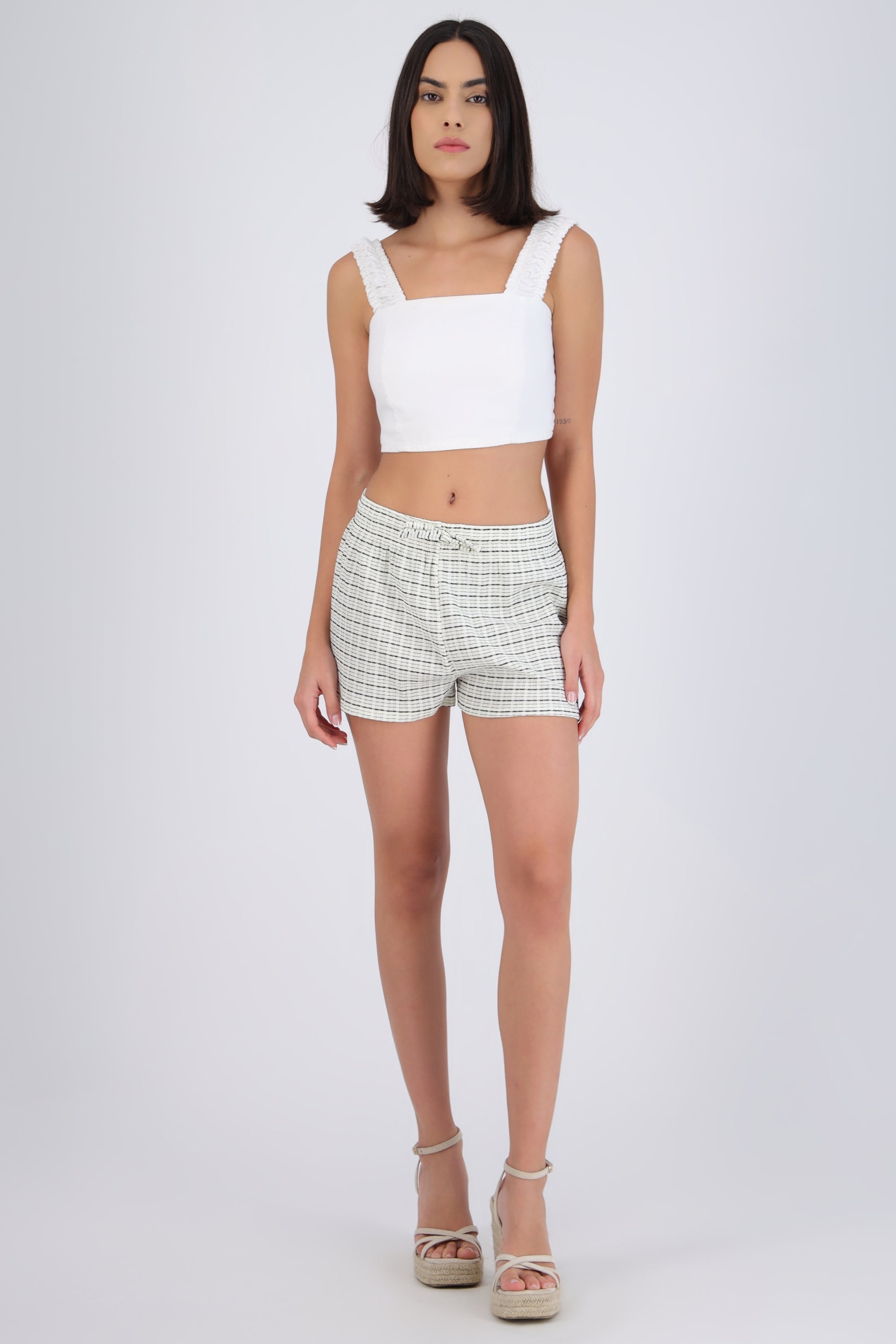 Short mini rayas