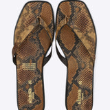 Sandalia pata de gallo croco