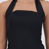 Top halter detalle pinzas