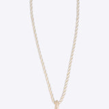 Collar cuerda dije mar