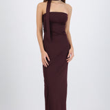 Vestido bodycon detalle envolvente