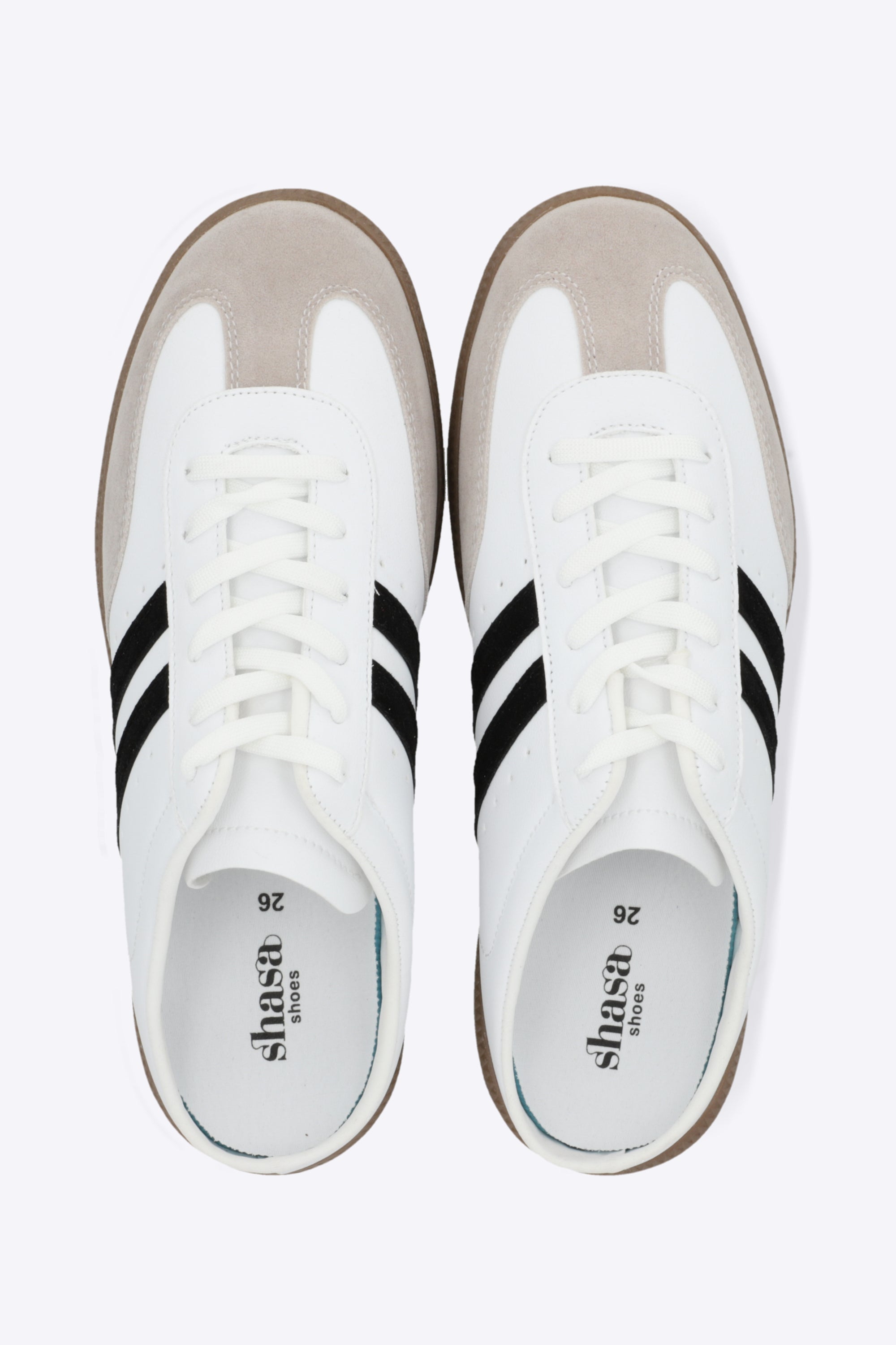 Tenis dos lineas mula