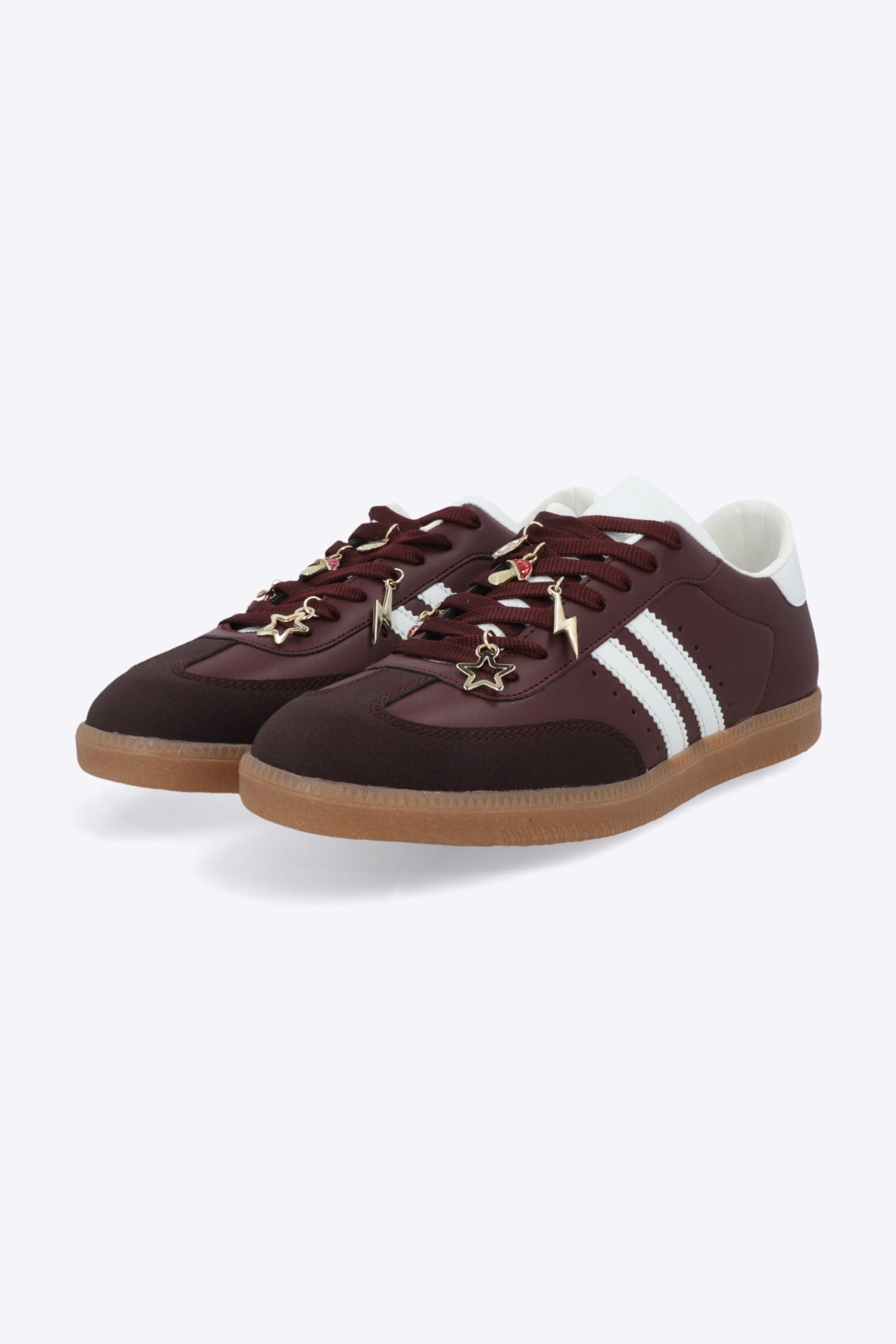 Tenis dos lineas con charms