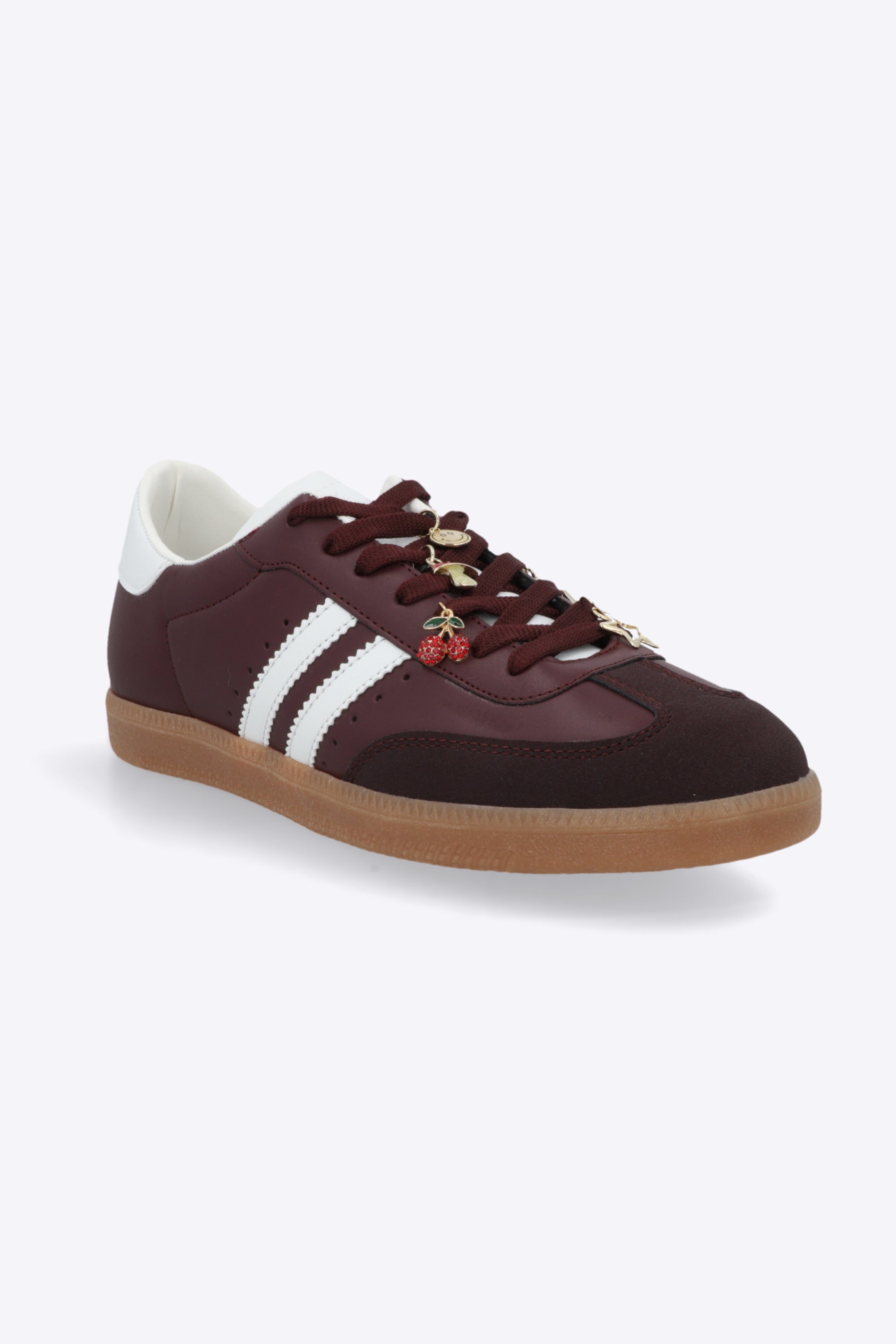 Tenis dos lineas con charms