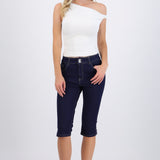 Jeans capri slim